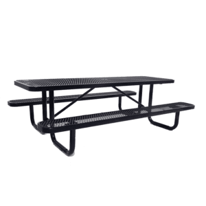 Quick Ship 8ft Portable Commercial Picnic Table - Rectangle - Image 3