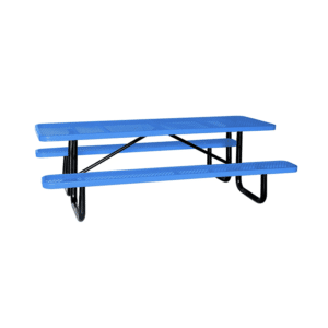 Quick Ship 8ft Portable Commercial Picnic Table - Rectangle - Image 4