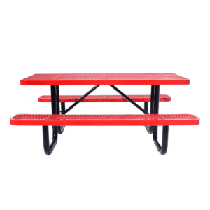 Quick Ship 6ft Portable Commercial Picnic Table - Rectangle - Image 3