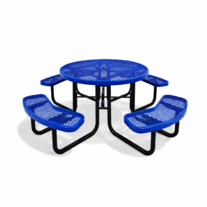 Quick Ship Portable Commercial Picnic Table - 46" Round