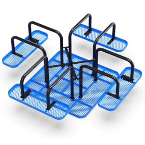 Quick Ship 46" Portable Commercial Picnic Table - Square - Image 7
