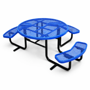 Quick Ship ADA Commercial Picnic Table - 46" Round