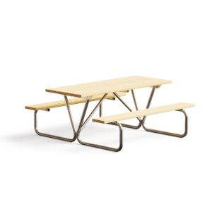 Standard Duty Picnic Table Frame Kit- Frame Only - Bolted 6 ft or 8ft - Image 4