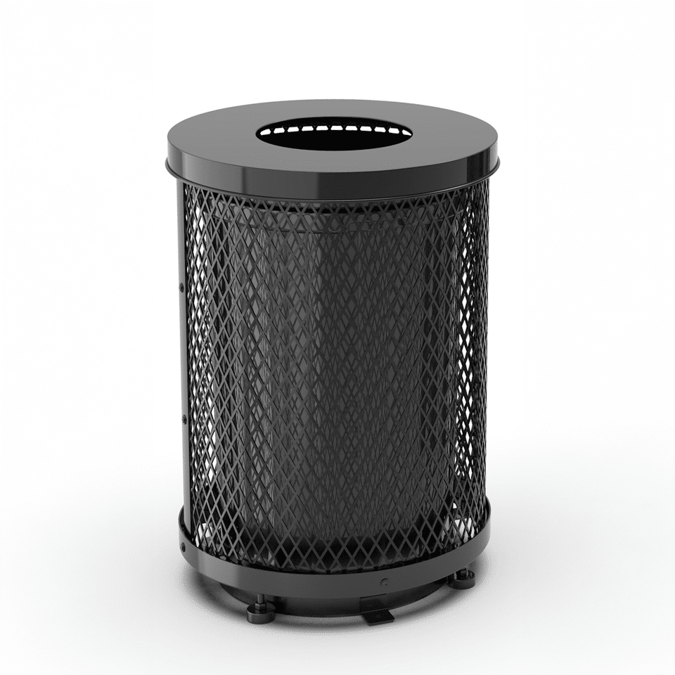 expandedsteeltrashcanflattop