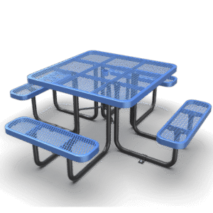 Quick Ship Portable Commercial Picnic Table - 46" Square - Image 1
