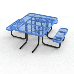 Quick Ship ADA Commercial Picnic Table - 46" Square - Image 1