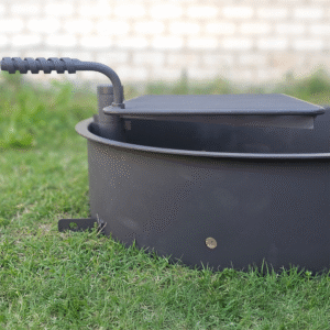 Commercial 32in Swivel Grate Fire Ring - Image 3